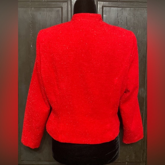 Halmode Petites vintage red Tailored jacket. MP - Picture 3 of 9